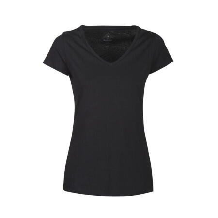 James Harvest HAR2124006 James Harvest Whailford V-Neck Ladies T Black