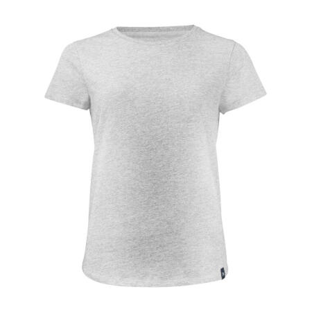 James Harvest HAR2124008 James Harvest Ladies American U T-Shirt    Grey Melange