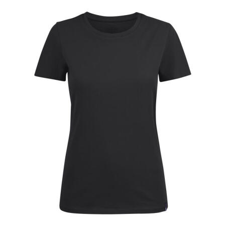 James Harvest HAR2124008 James Harvest Ladies American U T-Shirt    Black