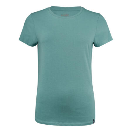 James Harvest HAR2124008 James Harvest Ladies American U T-Shirt    Aloe Green