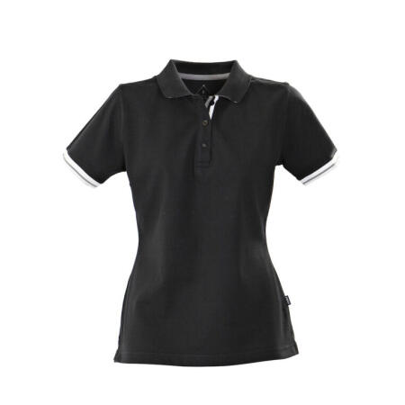 James Harvest HAR2125025 James Harvest Ladies Antreville Polo Black