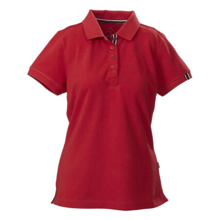 James Harvest HAR2125026 James Harvest Ladies Avon Polo Shirt Red