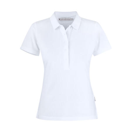 James Harvest HAR2125034 James Harvest Ladies Sunset Pique Polo White