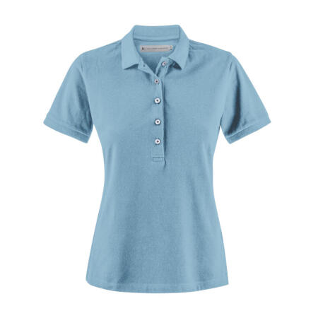 James Harvest HAR2125034 James Harvest Ladies Sunset Pique Polo Light Turquoise
