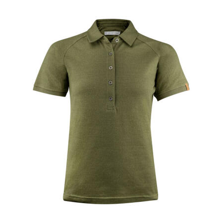 James Harvest HAR2125037 James Harvest Ladies Brookings Polo Moss Green