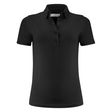 James Harvest HAR2125038 James Harvest Ladies American Supreme Polo Black