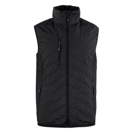 James Harvest HAR2131040 James Harvest Deer Ridge Quilted Vest Black