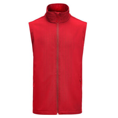James Harvest HAR2131044 James Harvest Valley Vest Red