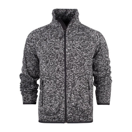 James Harvest HAR2131503 James Harvest Rich Hill Fleece Jacket Anthracite Melange