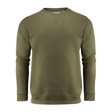 James Harvest HAR2132024 James Harvest Alder Heights Sweatshirt Moss Green