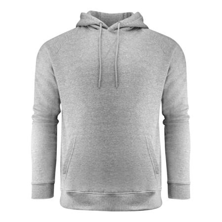 James Harvest HAR2132025 James Harvest Hardin Heights Hooded Sweatshirt Grey Melange