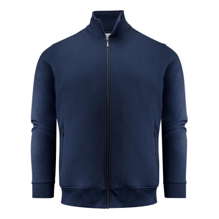 James Harvest HAR2132026 James Harvest Melville Heights Full Zip Sweater Navy