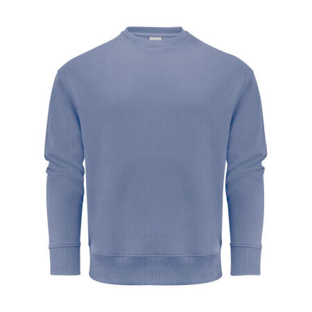 James Harvest HAR2132028 James Harvest Hopedale Unisex Crewneck Sweatshirt Summer Blue