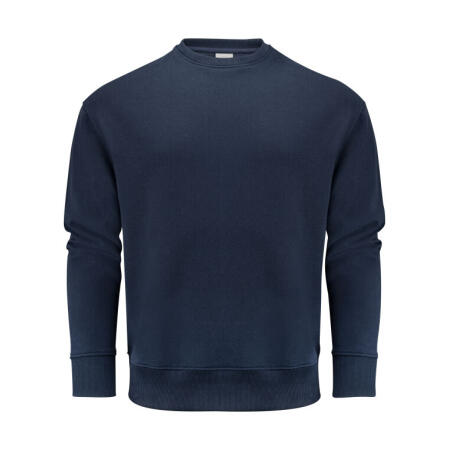 James Harvest HAR2132028 James Harvest Hopedale Unisex Crewneck Sweatshirt Navy