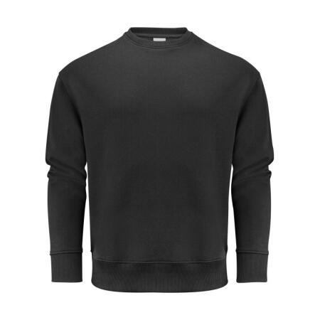 James Harvest HAR2132028 James Harvest Hopedale Unisex Crewneck Sweatshirt Black