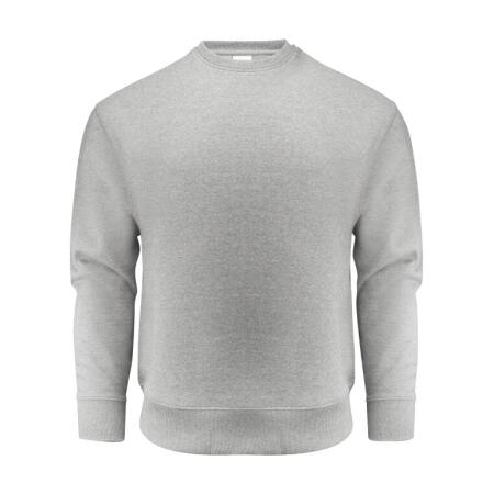 James Harvest HAR2132028 James Harvest Hopedale Unisex Crewneck Sweatshirt Grey Melange
