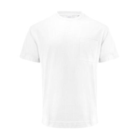 James Harvest HAR2134019 James Harvest Devons Pocket Unisex T-Shirt White