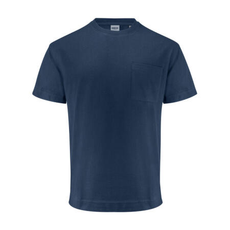 James Harvest HAR2134019 James Harvest Devons Pocket Unisex T-Shirt Navy