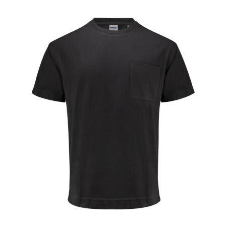 James Harvest HAR2134019 James Harvest Devons Pocket Unisex T-Shirt Black