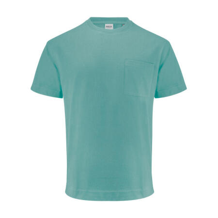 James Harvest HAR2134019 James Harvest Devons Pocket Unisex T-Shirt Aloe Green