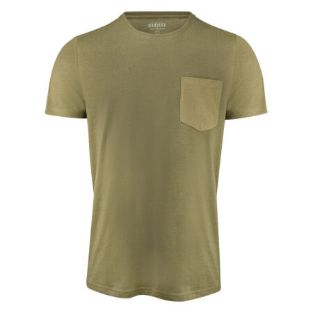 James Harvest HAR2134020 James Harvest Walcott T-Shirt Moss Green