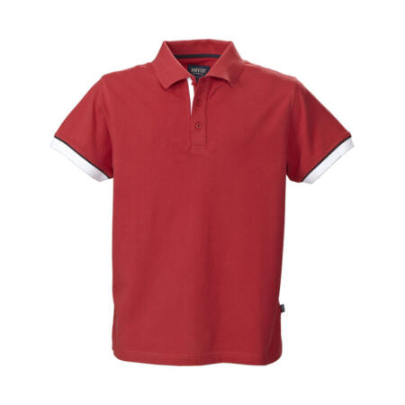 James Harvest HAR2135023 James Harvest Anderson Polo Red