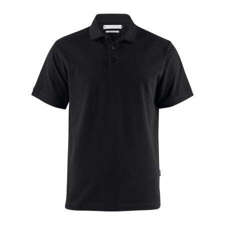 James Harvest HAR2135031 James Harvest Neptune Regular Polo Black
