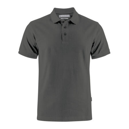 James Harvest HAR2135031 James Harvest Neptune Regular Polo Anthracite