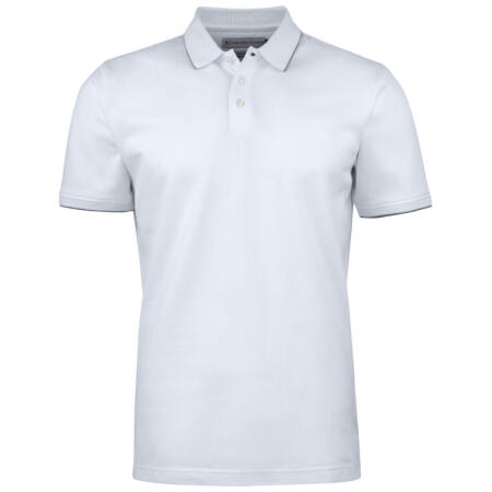 James Harvest HAR2135035 James Harvest Greenville Regular Polo Shirt White