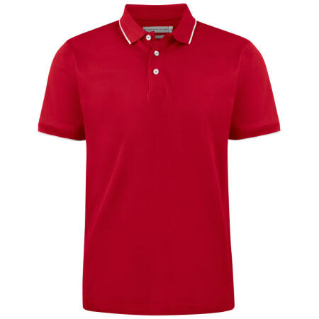 James Harvest HAR2135035 James Harvest Greenville Regular Polo Shirt Red