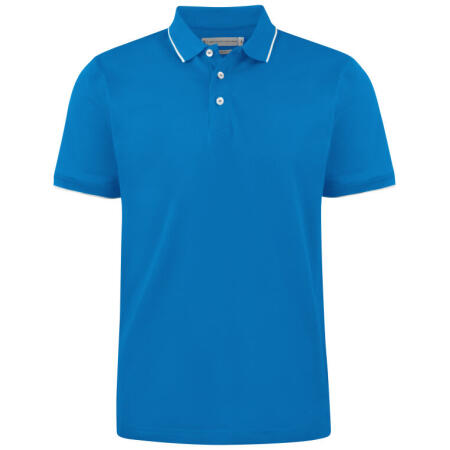 James Harvest HAR2135035 James Harvest Greenville Regular Polo Shirt Bright Blue