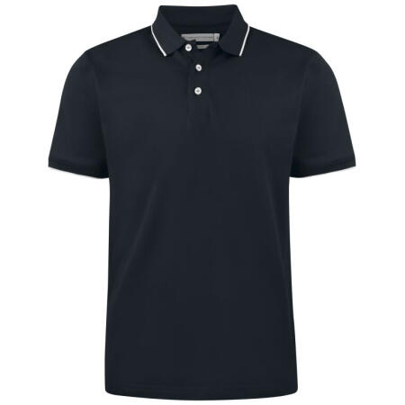 James Harvest HAR2135035 James Harvest Greenville Regular Polo Shirt Black