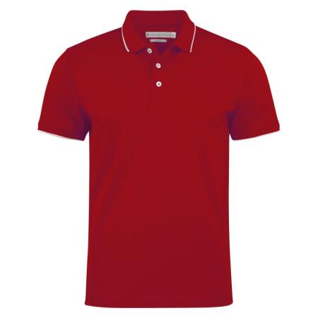 James Harvest HAR2135036 James Harvest Greenville Modern Polo Red