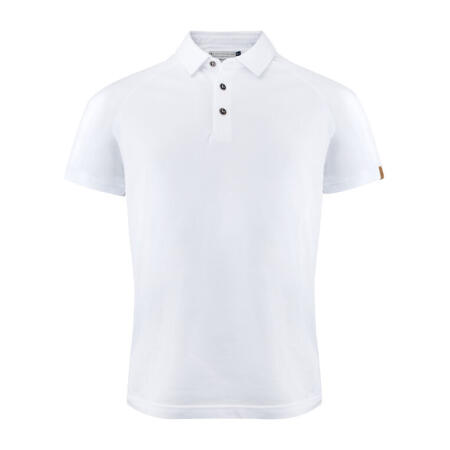 James Harvest HAR2135038 James Harvest Brookings Modern Polo Shirt White