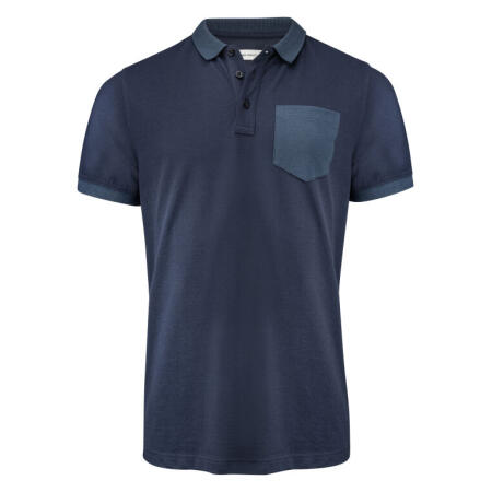 James Harvest HAR2135040 James Harvest Pinedale Piqué Polo Navy