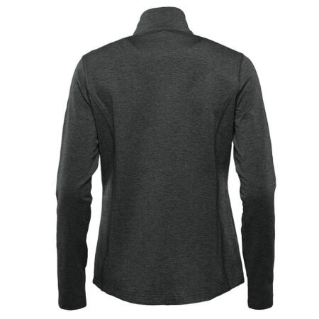 Stormtech HTZ-2W Stormtech Women's PE Treeline 1/4 Zip Pullover Black Heather