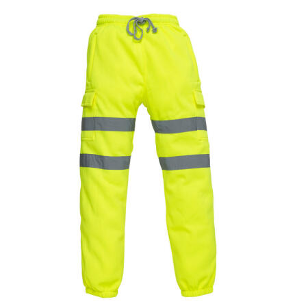 Yoko HV016T Yoko Hi-Vis Jogging Pants Hi-Vis Yellow