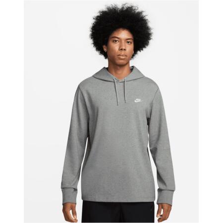 Nike Golf HV1151 Nike Golf Club Knit Hoodie Dark Grey Heather/White
