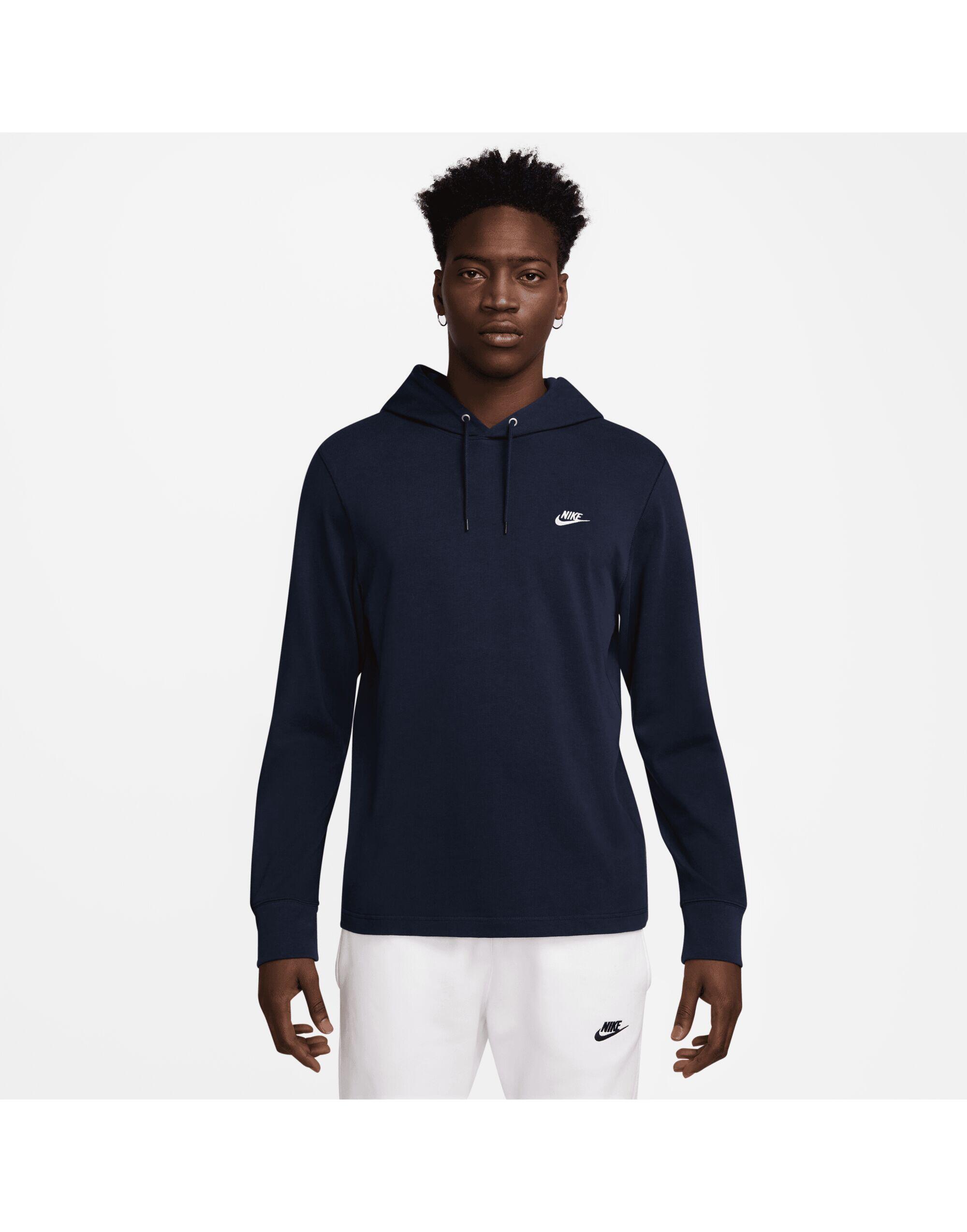 Nike Golf HV1151 Club Knit Hoodie Obsidian/White