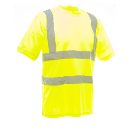 Yoko HVJ410 Yoko Hi-Vis Short Sleeve T-Shirt Hi-Vis Yellow