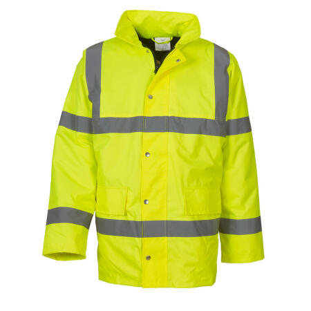 Yoko HVP300 Yoko Hi-Vis Road Safety Jacket Hi-Vis Yellow