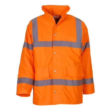 Yoko HVP300 Yoko Hi-Vis Road Safety Jacket Hi Vis Orange