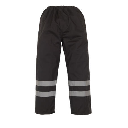 Yoko HVS461 Yoko Hi-Vis Waterproof Over Trouser Black