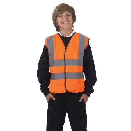 Yoko HVW100CH Children's Hi-Vis Waistcoat Hi-Vis Yellow