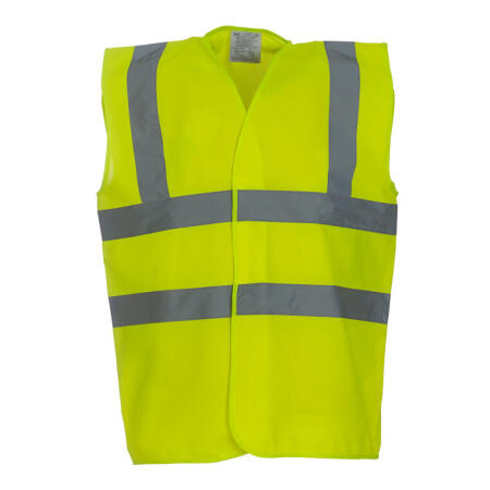 Yoko HVW100 Yoko Hi-Vis Class 2 Waistcoat Hi-Vis Yellow
