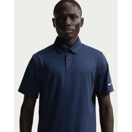 Nike Golf IQ6689 Nike Golf Velocity Polo Solid Short Sleeve College Navy/White