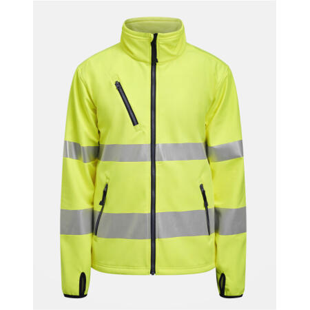 Jobman JM1202 Jobman Softshell Jacket Hi-Vis Yellow