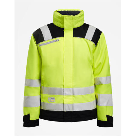 Jobman JM1347 Jobman Winter Jacket Star Hi-Vis Yellow/Black