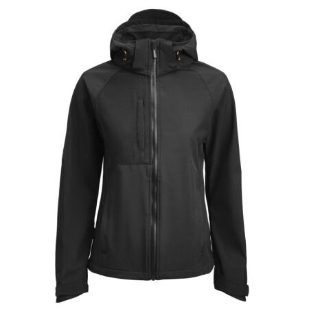 Jobman JM1372 Jobman Women's Oxygen Softshell Jacket Black