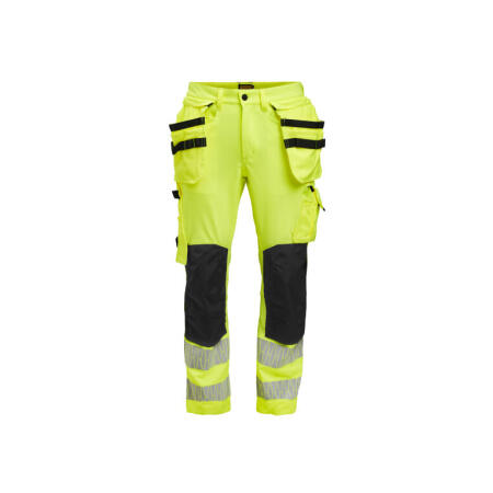 Jobman JM2291 Jobman Craftsman Trousers Stretch Hi-Vis Yellow/Black